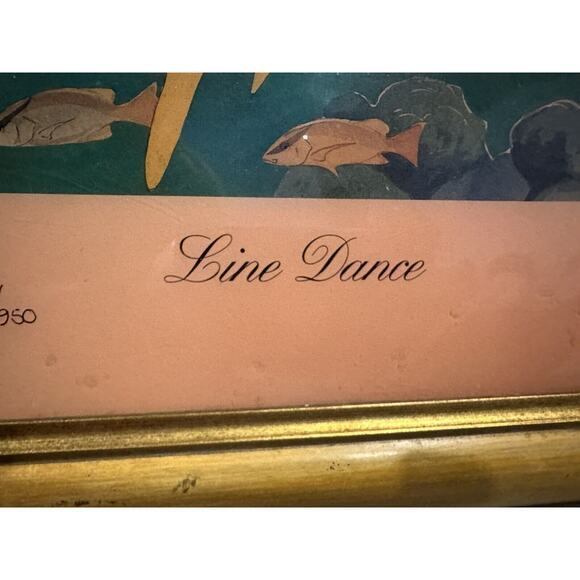 Guy‎ Harvey Signed Art Line Dance #274/950 3D Snook & Amberjack - Picture 7 of 16